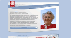Desktop Screenshot of caritas-sozialstation-calbe.de
